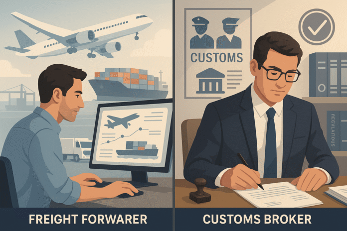 freight forwarders and customs brokers
