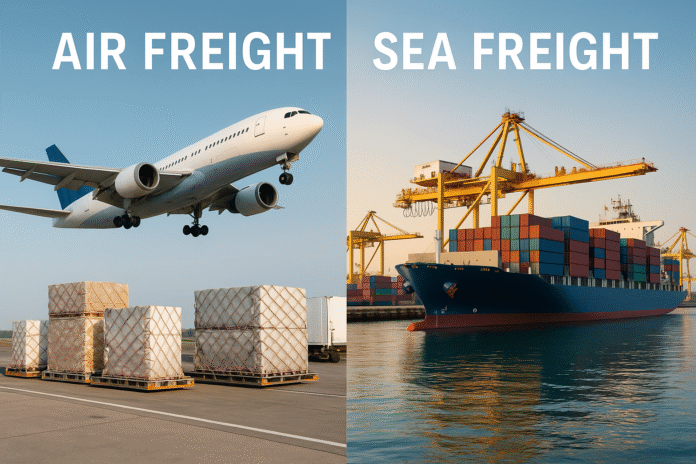 Air Freight vs. Sea Freight