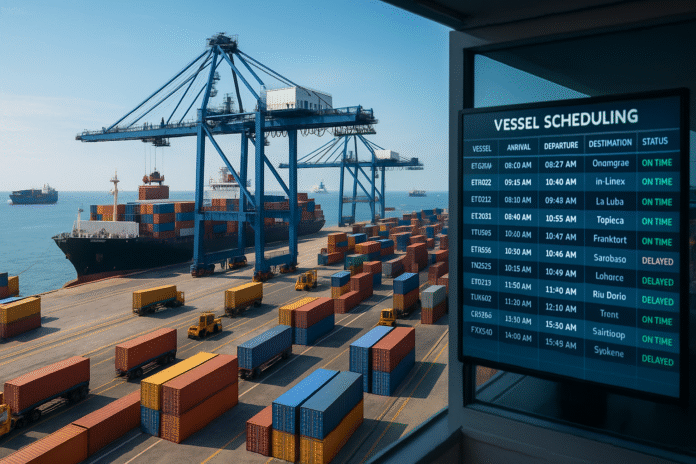 vessel scheduling